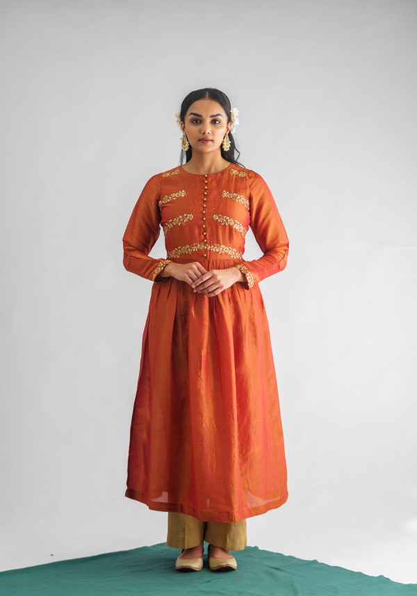 Resham Kurta with Pant and Dupatta (Set of 3)