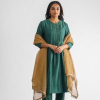 Mishika Kurta with Pant and Dupatta (Set of 3)