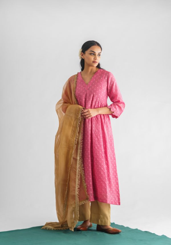 Madhurima Kurta with Pant and Dupatta (Set of 3)