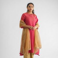 Gulab Kurta with Pant(Set of 2)