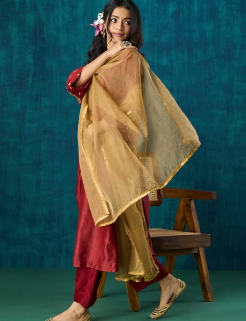 Antique Gold Dupatta