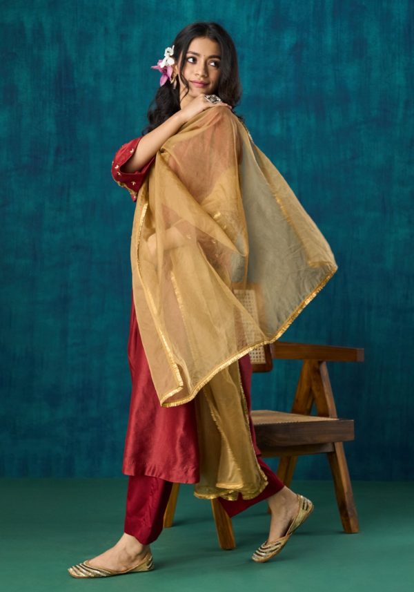 Antique Gold Dupatta