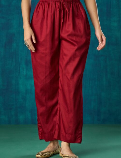 Maroon Pant