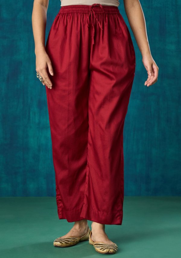 Maroon Pant