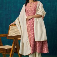 Amala Kurta With Pants And Dupatta(Set of 3)