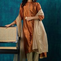 Sanika Kurta With Pants And Dupatta(Set of 3)