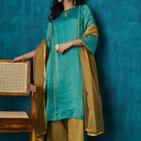 Advika Kurta With Pants And Dupatta(Set of 3)