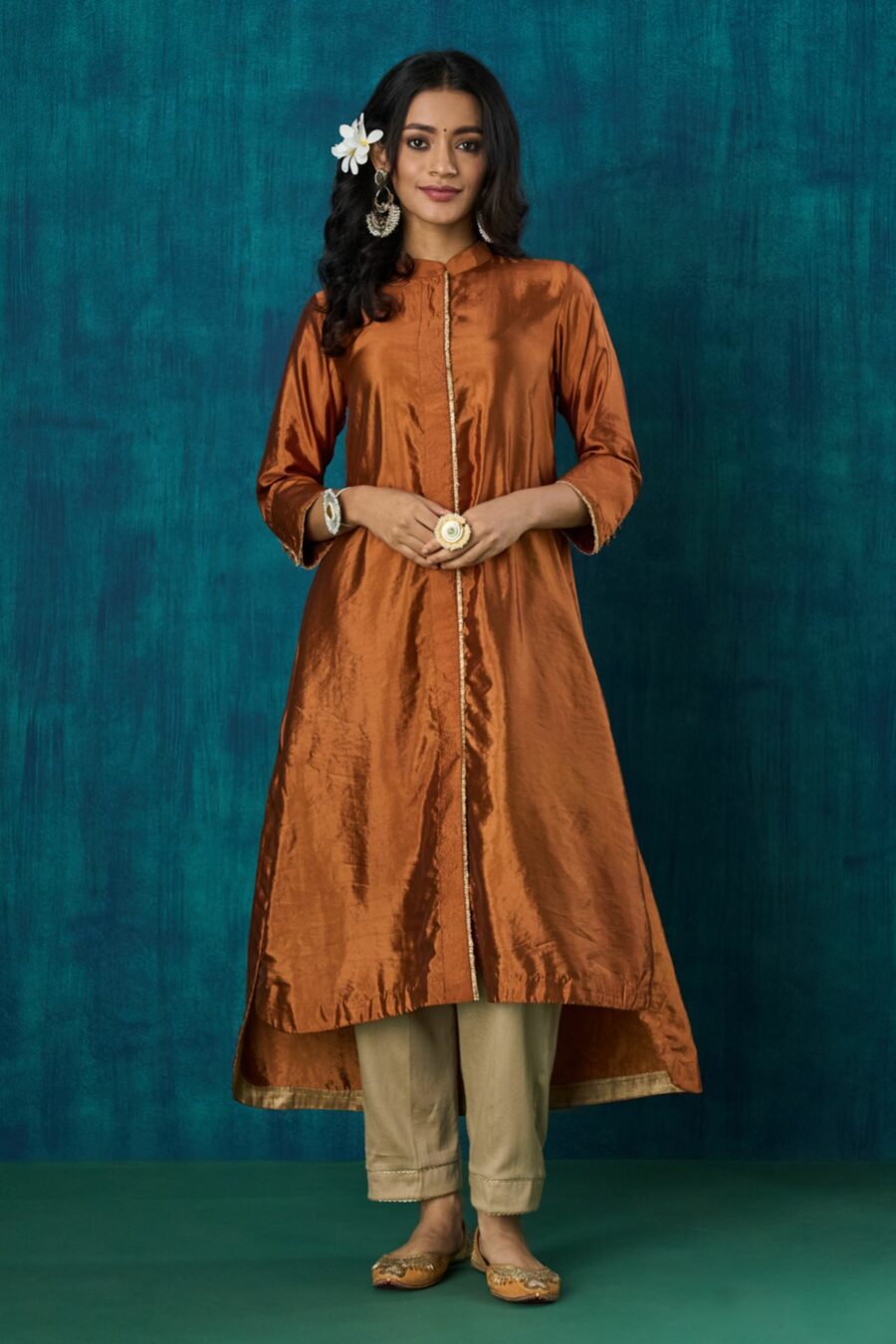 Sanika Kurta With Pants Co-ord Set(Set of 2)