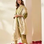 Golden Tissue Dupatta